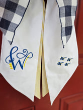 Load image into Gallery viewer, BLUE ANGEL WREATH SASH