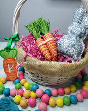 Load image into Gallery viewer, Carrot Easter Basket Tag