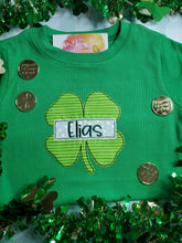 Load image into Gallery viewer, Clover Name Applique Shirt