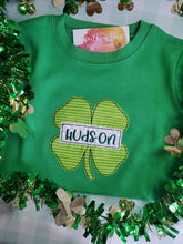 Load image into Gallery viewer, Clover Name Applique Shirt