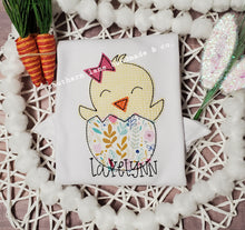 Load image into Gallery viewer, Baby Chick Applique Shirt