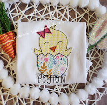 Load image into Gallery viewer, Baby Chick Applique Shirt