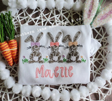 Load image into Gallery viewer, Girl's Scribble Bunny Shirt