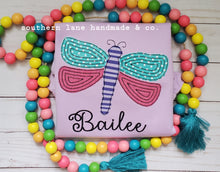 Load image into Gallery viewer, Dragonfly Applique Shirt