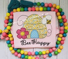 Load image into Gallery viewer, Bee Happy Applique Shirt