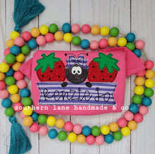 Load image into Gallery viewer, Strawberry & Ant with Bow Applique Shirt