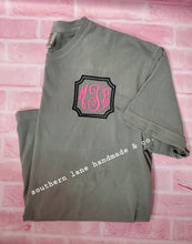 Load image into Gallery viewer, Framed Monogram Tee
