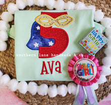 Load image into Gallery viewer, Superhero Birthday Shirt