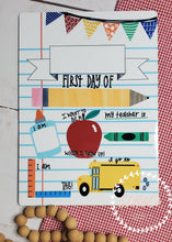 Load image into Gallery viewer, First Day/Last Day of School Dry Erase Boards