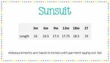 Load image into Gallery viewer, Girls Ruffle Sunsuit