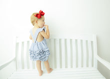 Load image into Gallery viewer, Girls Ruffle Sunsuit
