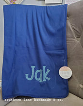 Load image into Gallery viewer, Baby Blanket Personalized