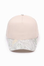 Load image into Gallery viewer, WHITE CAMO Print Brim TRUCKER HAT
