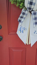 Load and play video in Gallery viewer, BLUE ANGEL WREATH SASH
