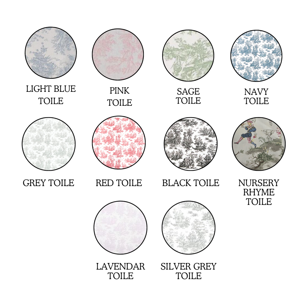 Toile Wreath Sash