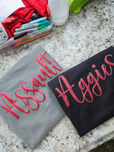 Load image into Gallery viewer, Metallic or Glitter Puff Team Shirt
