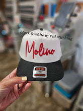 Load image into Gallery viewer, 3D PUFF CURSIVE TRUCKER HAT
