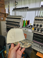 Load image into Gallery viewer, Dark Camo Bill Trucker Hat

