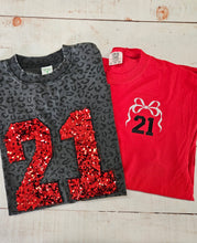 Load image into Gallery viewer, SEQUIN NUMBER SHIRTS
