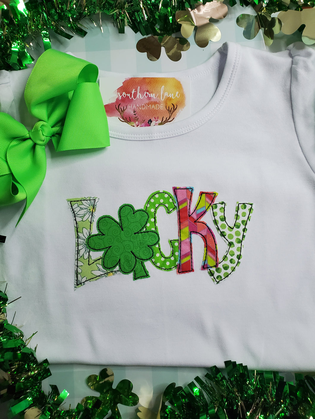 Lucky Applique Shirt