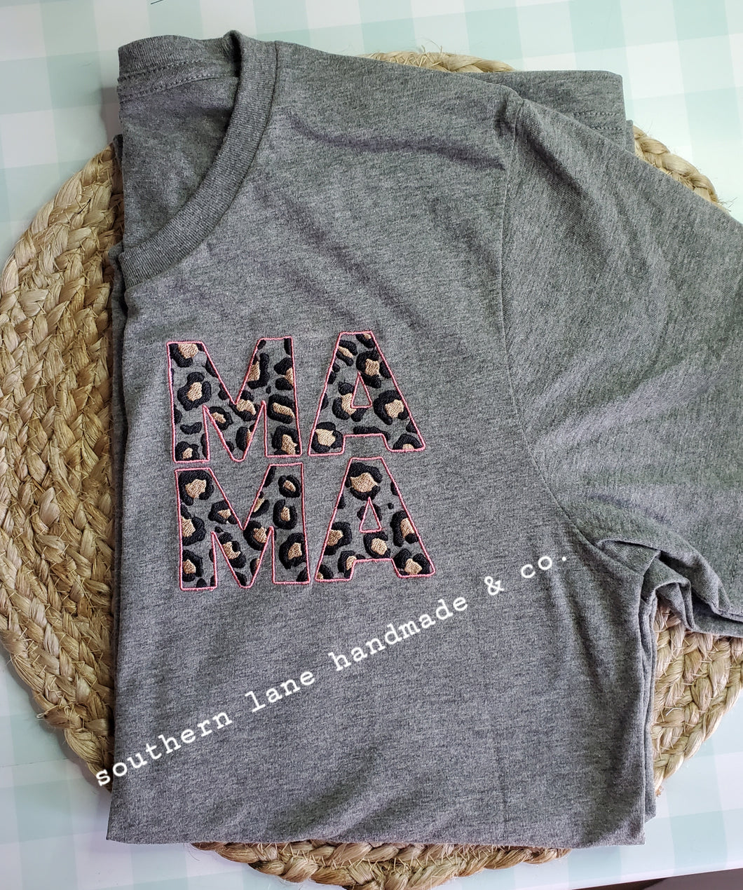 Cheetah Stitch MAMA Tee