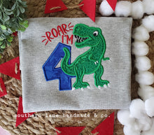 Load image into Gallery viewer, T-Rex Birthday Shirt
