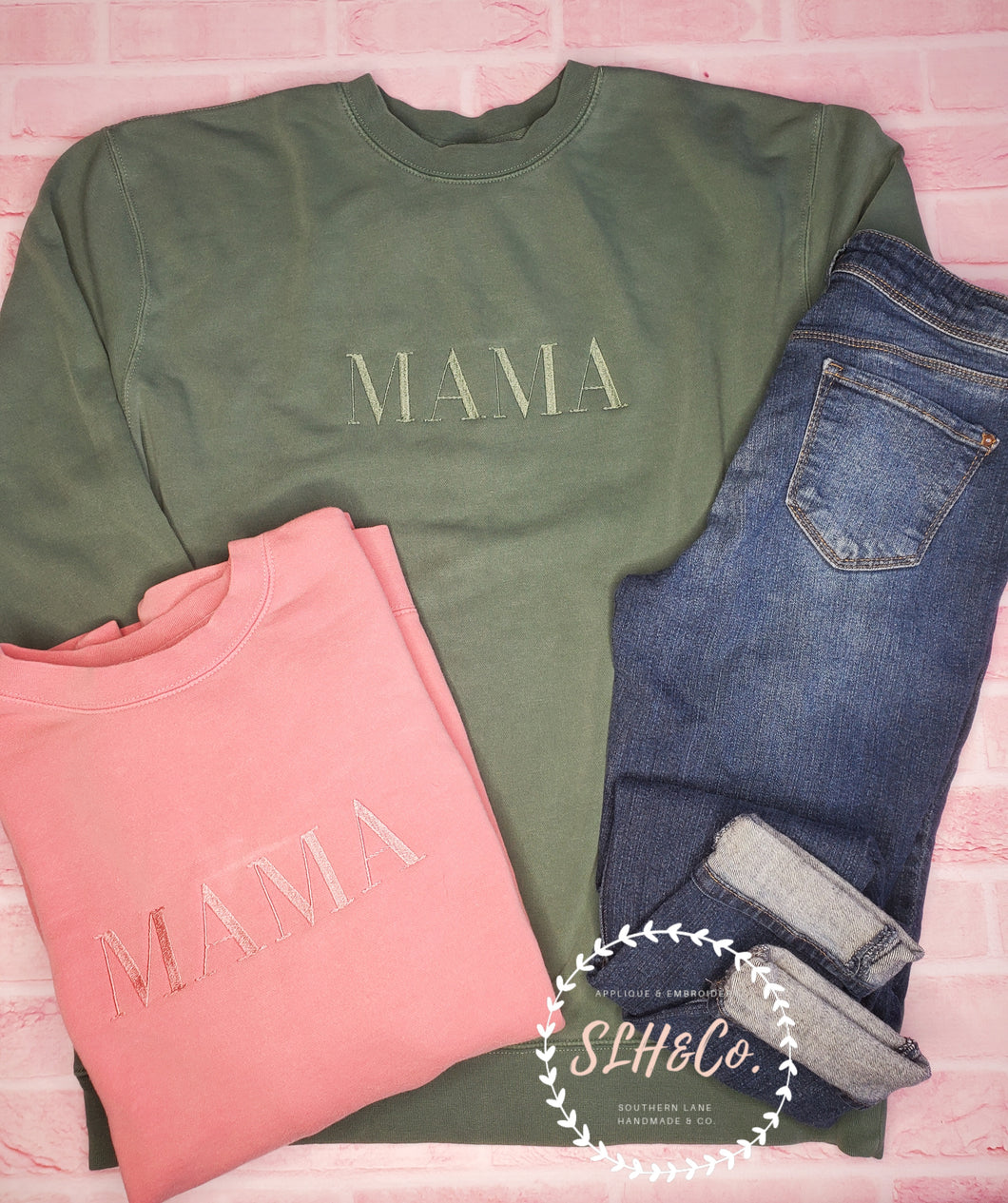 MAMA Solid Sweatshirt