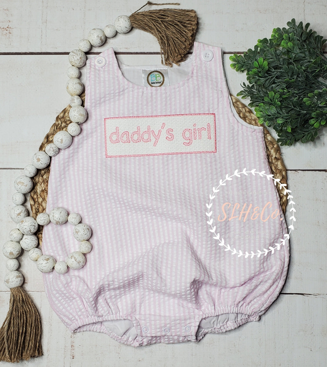 Daddy's Girl/Daddy's Boy Bubble or T-Shirt