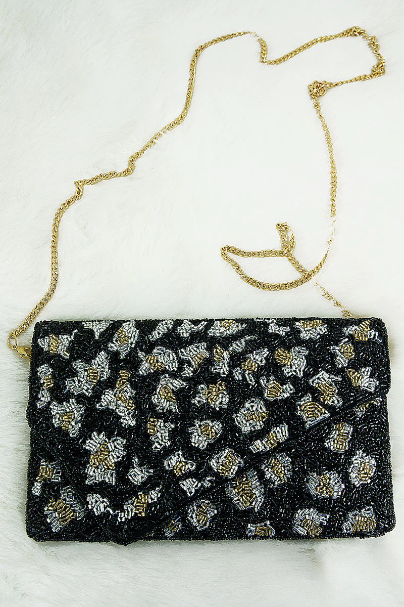 Seed Bead Envelope Clutch